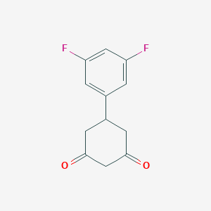 5-(3,5-difluorophenyl)cyclohexane-1,3-dioneͼƬ