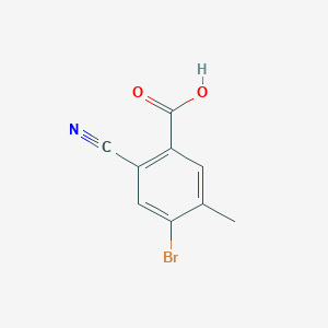 4-Bromo-2-cyano-5-methylbenzoic acidͼƬ