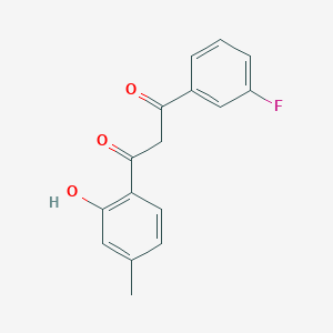 1-(3-fluorophenyl)-3-(2-hydroxy-4-methylphenyl)propane-1,3-dioneͼƬ