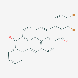 1,2-Dibromopyranthrene-8,16-dione图片