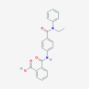 2-({4-[(Ethylanilino)carbonyl]anilino}carbonyl)-benzoic acidͼƬ