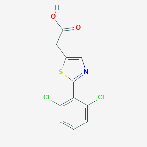 2-[2-(2,6-dichlorophenyl)-1,3-thiazol-5-yl]acetic acidͼƬ