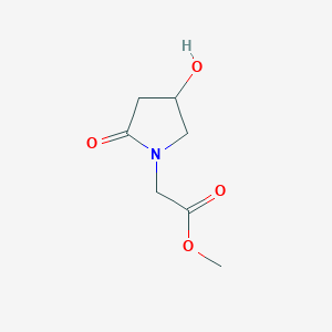 4-Hydroxy-2-oxo-1-pyrrolidineacetic Acid Methyl EsterͼƬ