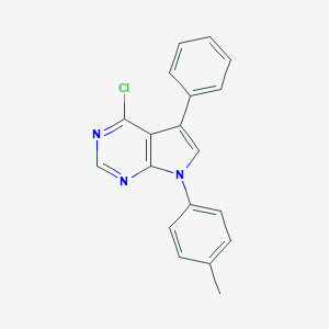 4-chloro-5-phenyl-7-(p-tolyl)-7H-pyrrolo[2,3-d]pyrimidineͼƬ