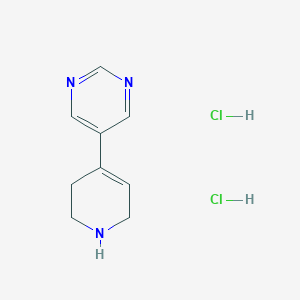 5-(1,2,3,6-tetrahydropyridin-4-yl)pyrimidine dihydrochlorideͼƬ