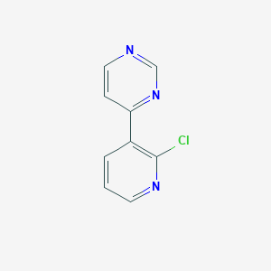 4-(2-Chloropyridin-3-yl)pyrimidine图片