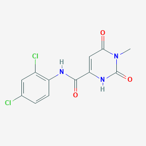 N-(2,4-dichlorophenyl)-6-hydroxy-1-methyl-2-oxo-1,2-dihydro-4-pyrimidinecarboxamideͼƬ