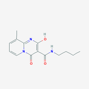 N-butyl-2-hydroxy-9-methyl-4-oxo-4H-pyrido[1,2-a]pyrimidine-3-carboxamideͼƬ