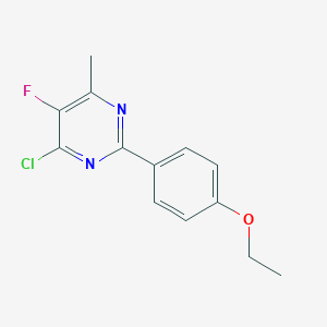 4-Chloro-2-(4-ethoxyphenyl)-5-fluoro-6-methylpyrimidineͼƬ