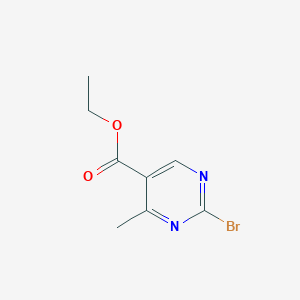 Ethyl 2-bromo-4-methylpyrimidine-5-carboxylateͼƬ