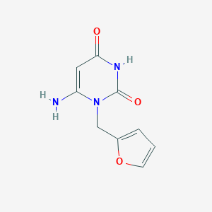 6-amino-1-(2-furylmethyl)pyrimidine-2,4(1H,3H)-dioneͼƬ