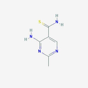 4-amino-2-methylpyrimidine-5-carbothioamideͼƬ