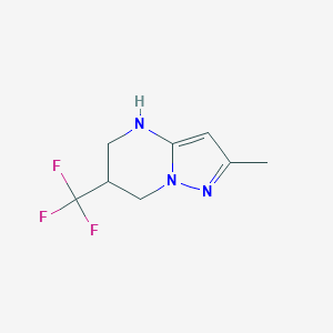 2-Methyl-6-(trifluoromethyl)-4H,5H,6H,7H-pyrazolo[1,5-a]pyrimidineͼƬ