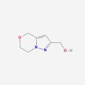 {4H,6H,7H-pyrazolo[3,2-c][1,4]oxazin-2-yl}methanolͼƬ