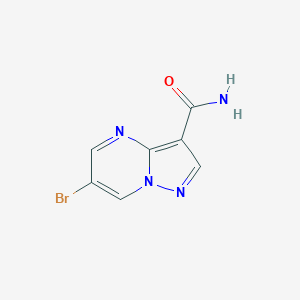 6-Bromopyrazolo[1,5-a]pyrimidine-3-carboxamide图片