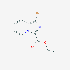 Ethyl 1-bromoimidazo[1,5-a]pyridine-3-carboxylateͼƬ