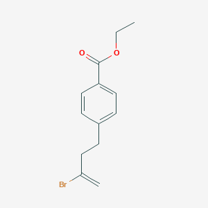 2-bromo-4-(4-carboethoxyphenyl)-1-buteneͼƬ