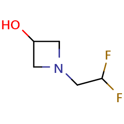 1-(2,2-difluoroethyl)azetidin-3-olͼƬ