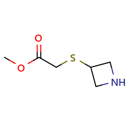 methyl2-(azetidin-3-ylsulfanyl)acetateͼƬ