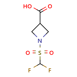 1-difluoromethanesulfonylazetidine-3-carboxylicacidͼƬ