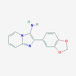 2-(2H-1,3-benzodioxol-5-yl)imidazo[1,2-a]pyridin-3-amineͼƬ