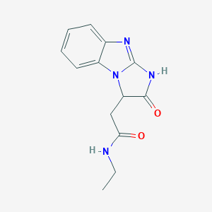 N-Ethyl-2-(2-oxo-2,3-dihydro-1H-imidazo[1,2-a]benzimidazol-3-yl)acetamideͼƬ