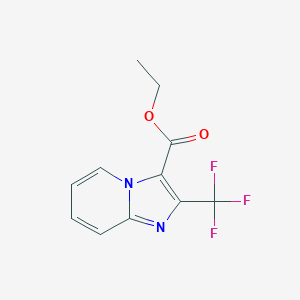 Ethyl 2-trifluoromethylimidazo[1,2-a]pyridine-3-carboxylateͼƬ