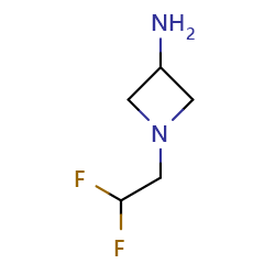 1-(2,2-difluoroethyl)azetidin-3-amineͼƬ