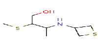 2-(methylsulfanyl)-3-[(thietan-3-yl)amino]butan-1-olͼƬ