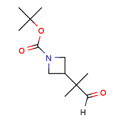 tert-butyl3-(2-methyl-1-oxopropan-2-yl)azetidine-1-carboxylateͼƬ