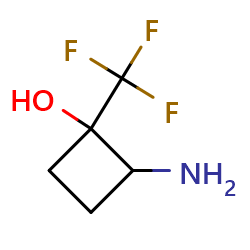 2-amino-1-(trifluoromethyl)cyclobutan-1-olͼƬ