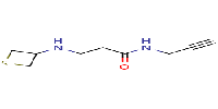 N-(prop-2-yn-1-yl)-3-[(thietan-3-yl)amino]propanamideͼƬ