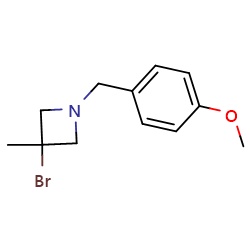 3-bromo-1-[(4-methoxyphenyl)methyl]-3-methyl-azetidineͼƬ