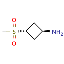 trans-3-methylsulfonylcyclobutylamineͼƬ