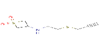 3-{[2-(prop-2-yn-1-ylsulfanyl)ethyl]amino}-1?-thietane-1,1-dioneͼƬ