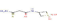 2-carbamothioyl-N-(1,1-dioxo-1?-thietan-3-yl)acetamideͼƬ