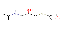 1-[methyl(propan-2-yl)amino]-3-(oxetan-3-ylsulfanyl)propan-2-olͼƬ