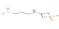 3-[(3-methanesulfinylpropyl)amino]-1?-thietane-1,1-dioneͼƬ