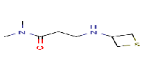 N,N-dimethyl-3-[(thietan-3-yl)amino]propanamideͼƬ