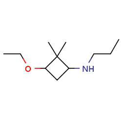 3-ethoxy-2,2-dimethyl-N-propylcyclobutan-1-amineͼƬ