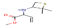 methyl2-[(2,2-dimethylthietan-3-yl)amino]but-3-enoateͼƬ