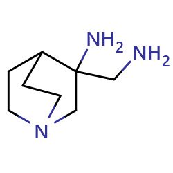 3-(aminomethyl)-1-azabicyclo[2,2,2]octan-3-amineͼƬ