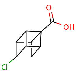 4-chlorocubane-1-carboxylicacid图片