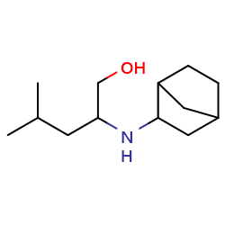 2-({bicyclo[2,2,1]heptan-2-yl}amino)-4-methylpentan-1-olͼƬ