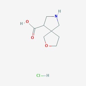 2-oxa-7-azaspiro[4,4]nonane-9-carboxylicacidhydrochlorideͼƬ