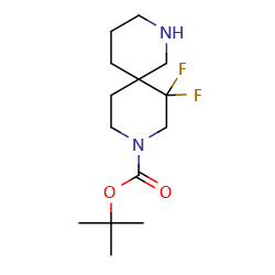 tert-butyl7,7-difluoro-2,9-diazaspiro[5,5]undecane-9-carboxylateͼƬ