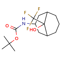 tert-butylN-[9-hydroxy-9-(trifluoromethyl)bicyclo[3,3,1]nonan-3-yl]carbamateͼƬ