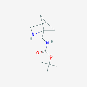 tert-butylN-({2-azabicyclo[2,1,1]hexan-1-yl}methyl)carbamateͼƬ