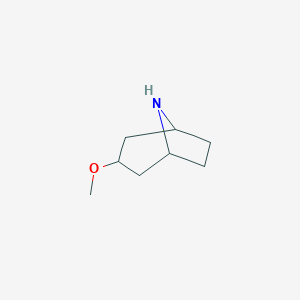 endo-3-methoxy-8-azabicyclo[3,2,1]octaneͼƬ