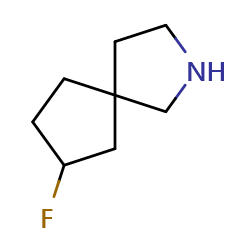 7-fluoro-2-azaspiro[4,4]nonaneͼƬ